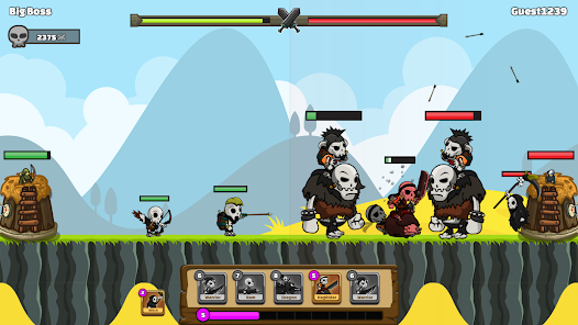 Clash of Skulls gameplay screenshot