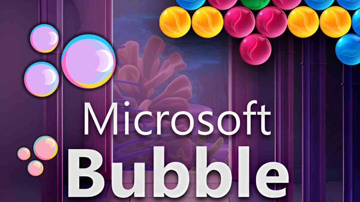 Microsoft Bubble gameplay screenshot